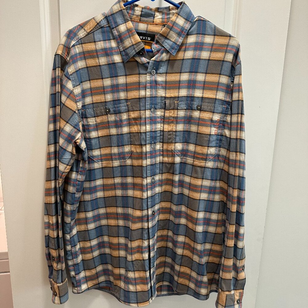 Orvis Men's Flat Creek Tech Flannel Shirt